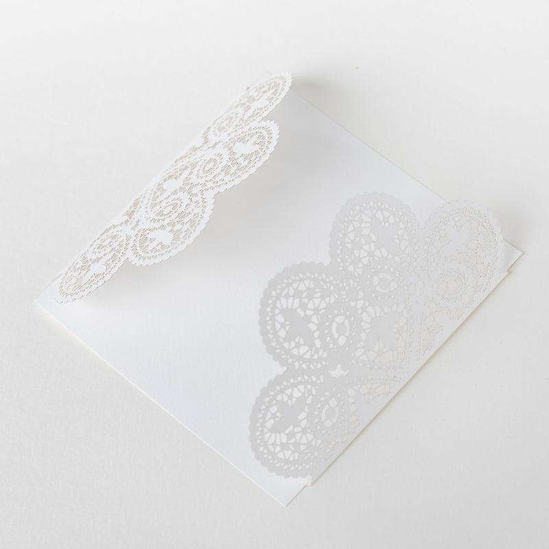 Ivory Laser Cut Cover