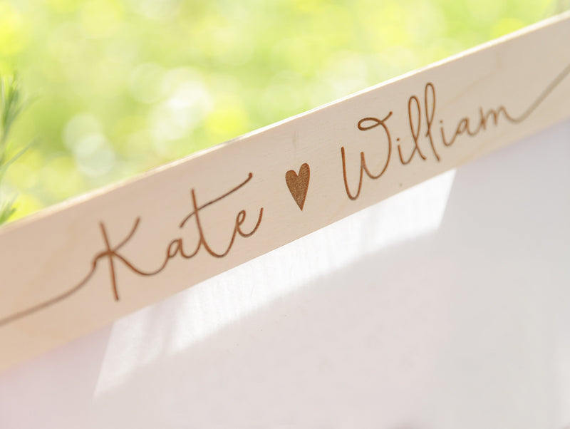 Personalized Wooden Sign GuestBook Custom 3D Drop Box + Engraved Wooden Box + Wooden Pen Set Frame Alternative Flower Motive